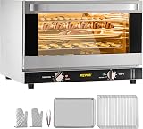 VEVOR Commercial Convection Oven 43Qt 1600W 4-Tier Electric Toaster view 1