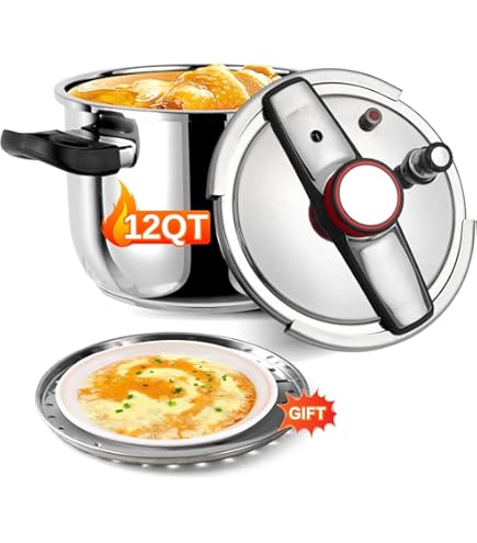 Amazon.com: T-FAL 壓力鍋ClipsoMinut Easy 6.0L (紅寶石紅) P4620769