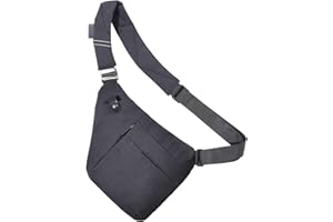 VADOO Sling Bag - Anti-theft Crossbody Shoulder Bag for Men and Women