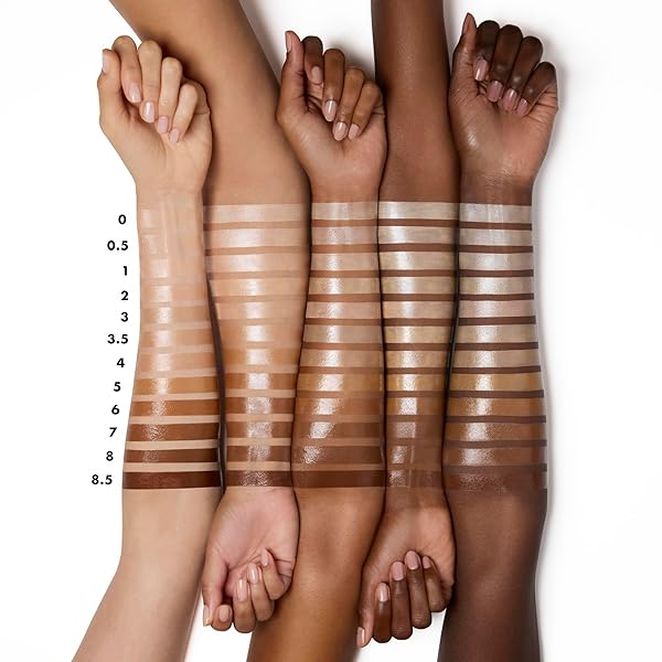 E.L.F. HALO GLOW LIQUID FILTER, COMPLEXION BOOSTER FOR A GLOWING, SOFT-FOCUS LOOK, INFUSED WITH HYALURONIC ACID, VEGAN & CRUELTY-FREE, 0 FAIR