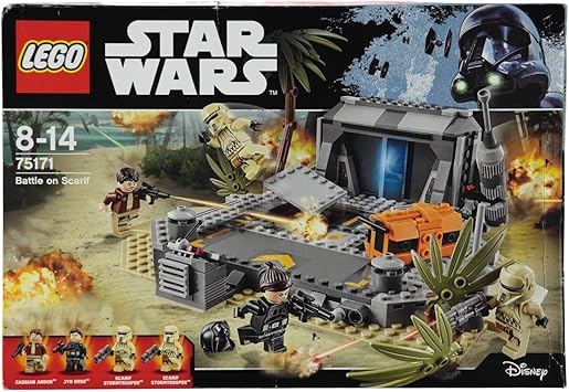 Lego Battle On Scarif Set Star Wars Rogue One Shoretrooper Jyn Erso Andor Lego Complete Sets Packs