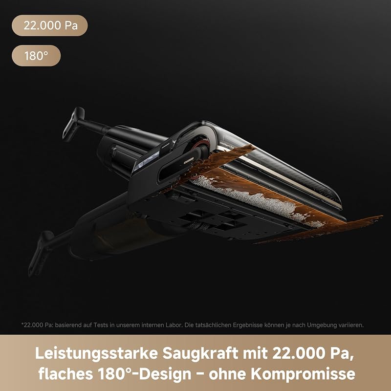 M50 Ultra Nass- und Trockensauger, 22.000Pa, Roboterarm 0 Spalt