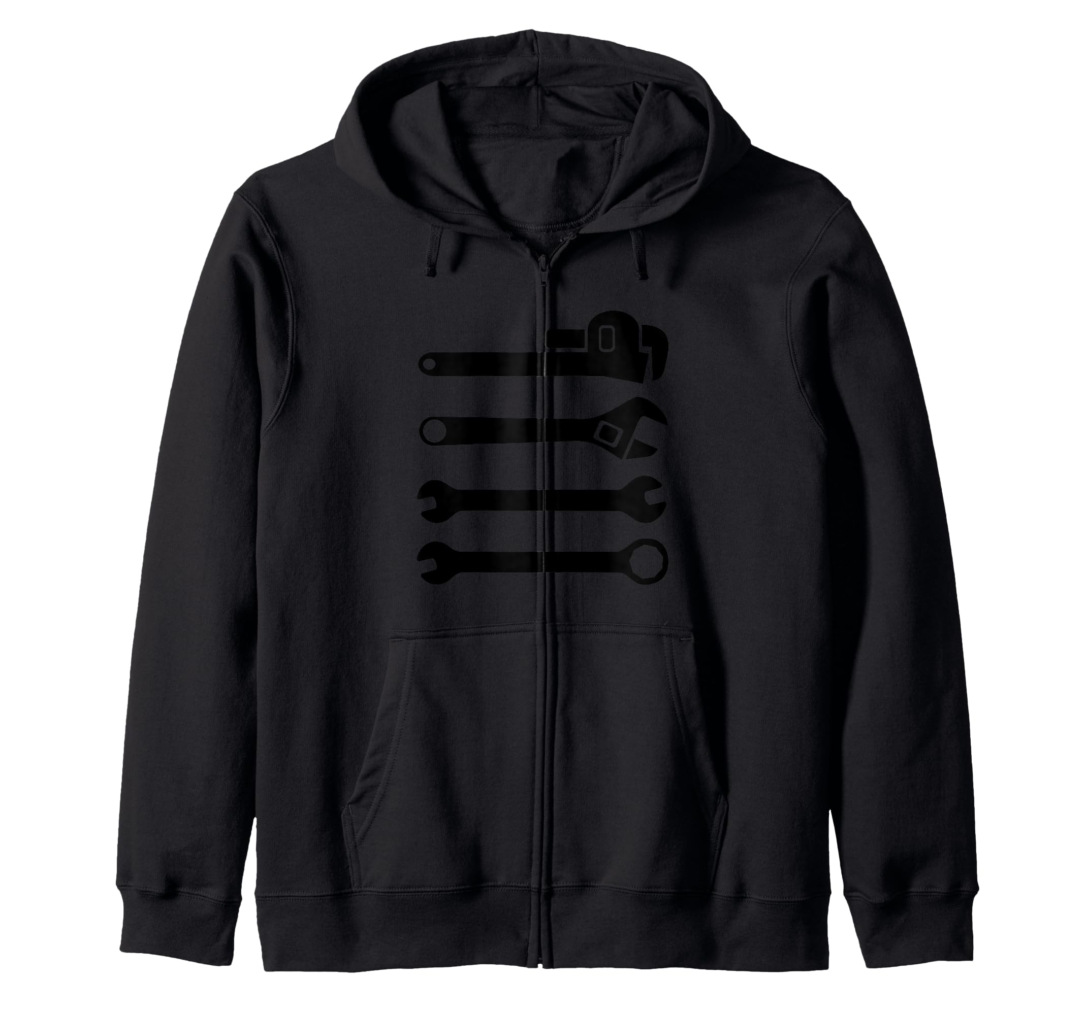 Wrench Assortment Wrenches Zip Hoodie