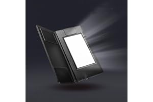 YESCOM WeChef LED Backlit Illuminated Menu Cover Check Presenter Folding Magnetic Clamp Receipts Bill Check Holder Bar Restaurant