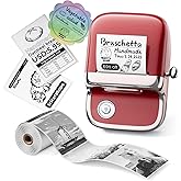 Phomemo Label Maker Machine with Tape, Upgrade M150 Thermal Label Printer, 2 Inch Bluetooth Label Maker for Barcode, Small Business, Home, Office, Compatible with Phone & PC