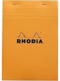 Rhodia Classic Staple Bound Graph Paper Pad - Orange N° 16