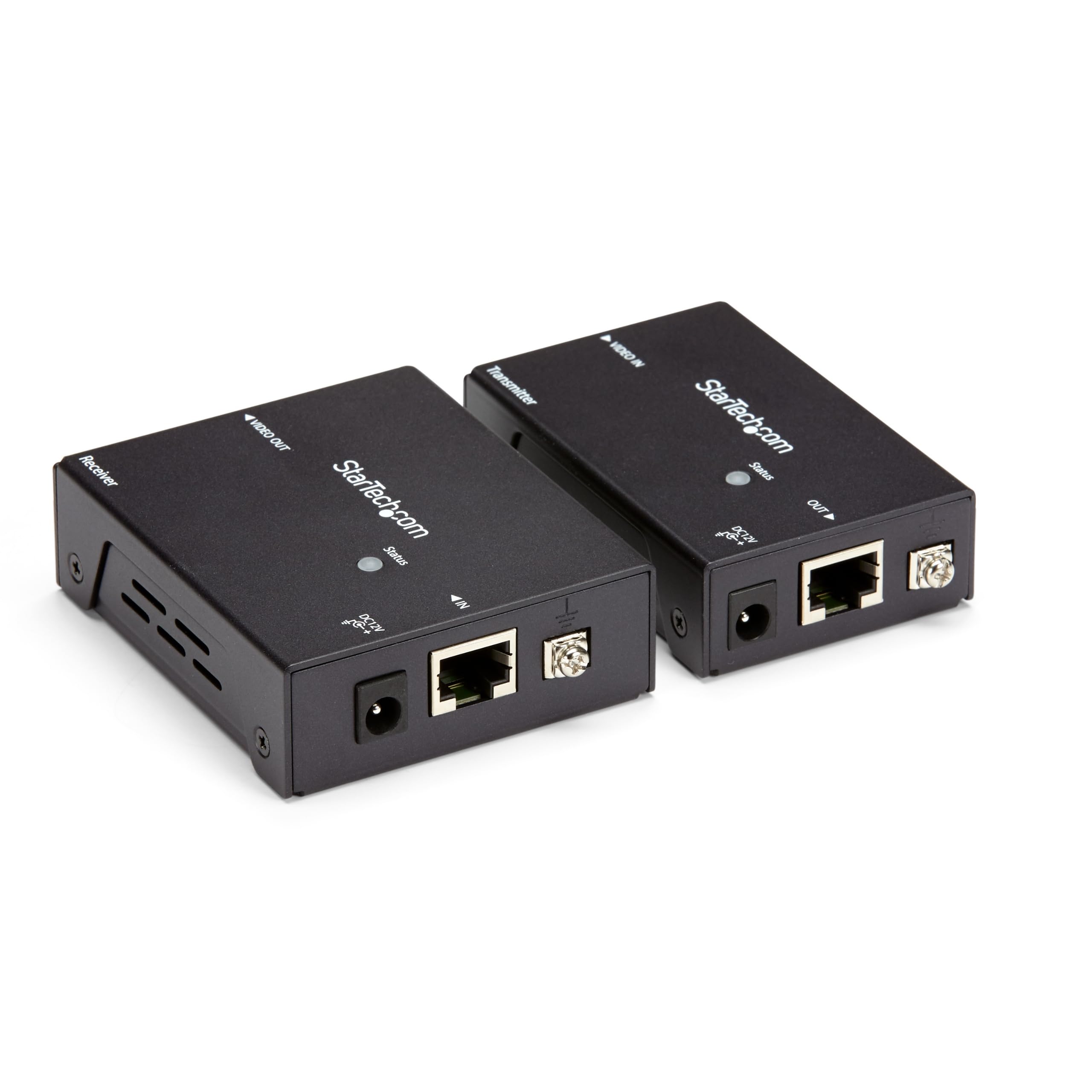 StarTech.com HDMI over CAT5/CAT6 Ethernet Extender with HDBaseT - 4K@115ft, 1080p@230ft - HDMI Video Transmitter and Receiver Kit w/ POC (ST121HDBTE)