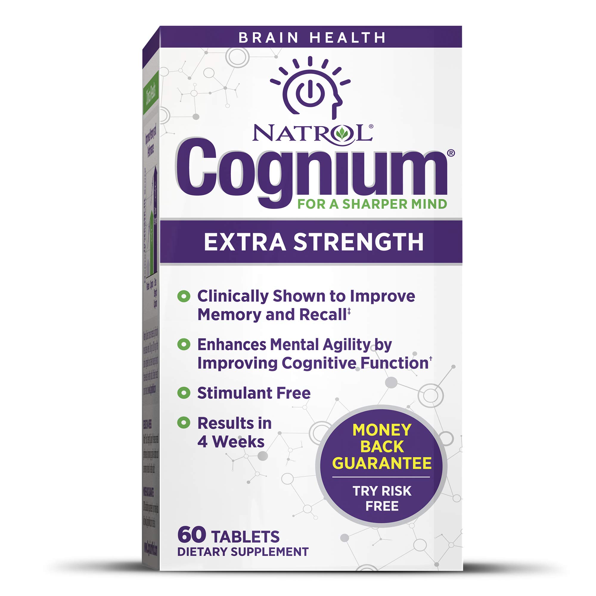 200mg Natrol Cognium Extra Strength Tablets Brain Health Keeps Memory ...