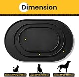 Conlun Cat Food Mat 60x40 cm Silicone Non-Slip Waterproof Bowl Mat view 4