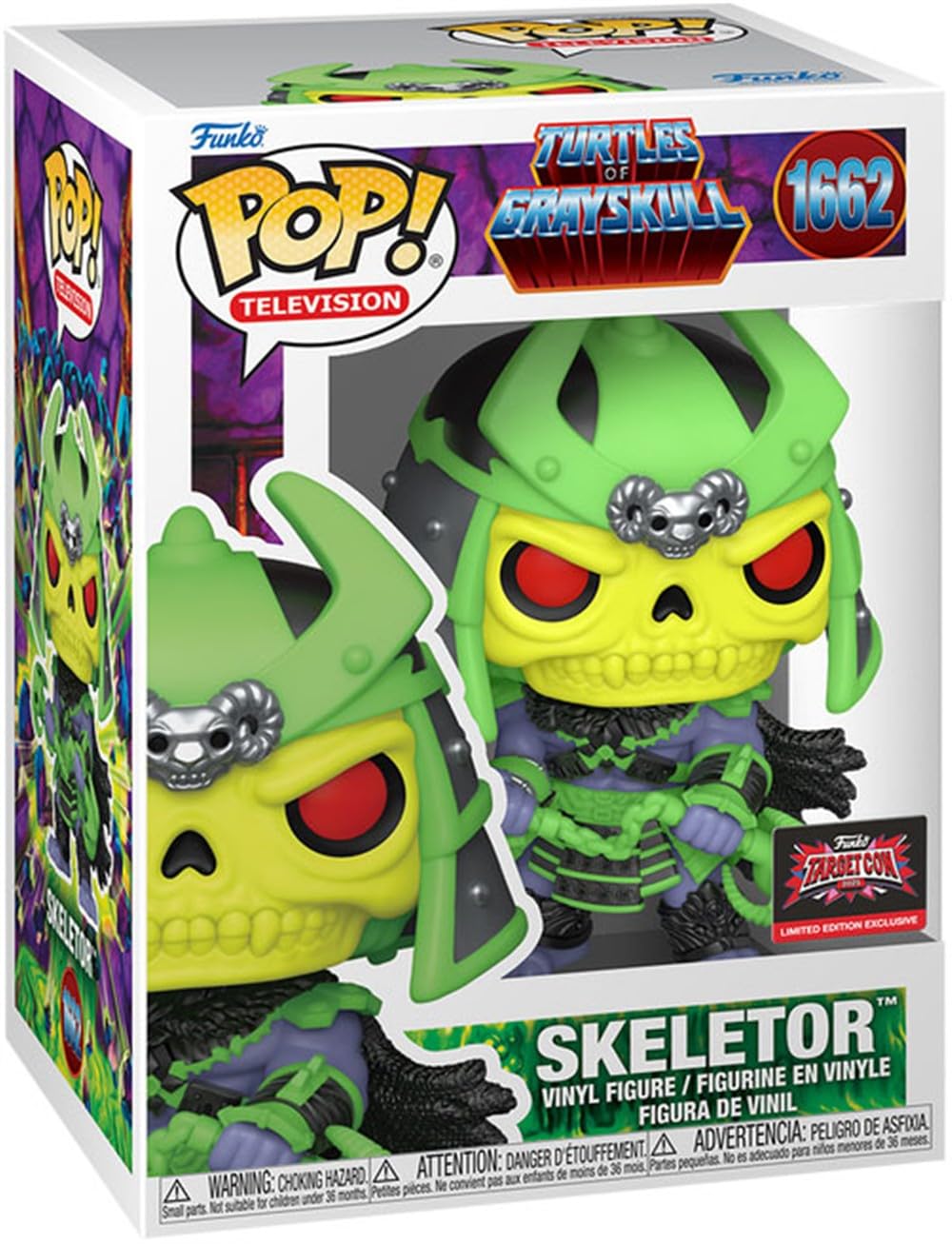 Photo 1 of Pop! Animation: Motu X TMNT - Skeletor (Exc)