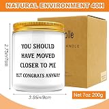 Wompolle New Home Candle Gift for Friends Housewarming Funny Decor view 5