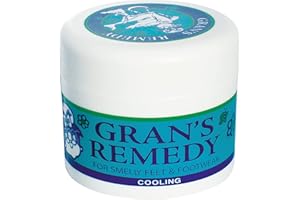 Gran's Remedy Natural Shoe Deodorizer and Foot Odor Eliminator Powder for Men, Women, and Kids, Absorb Sweat and Moisture, Neutralize Smelly Odors, Cooling