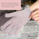 Manicare Exfoliating Gloves Loofah Shower Bath Mitt One Size view 4