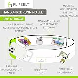 FlipBelt Classic Running Belt Women Men USA Brand mitternacht Blau Size Small view 4