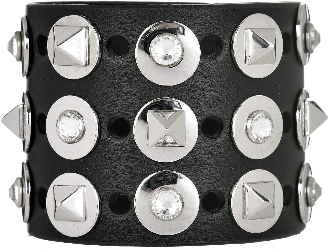 Liu Jo Jeans Black Bracelet with Caps