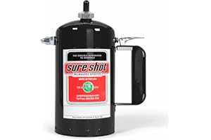 Sure Shot A1000B 1-Quart Non Aerosol Sprayer - Refillable Pressurized Sprayer Can for Oil, Solvent, Degreasers, Lubricants - 