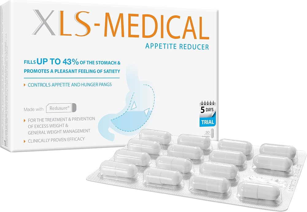 XLS Medical Appetite Reducer 30 Capsules Weight Loss Hunger Control
