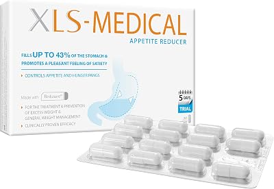 XLS Medical Appetite Reducer 30 Capsules Weight Loss Hunger Control