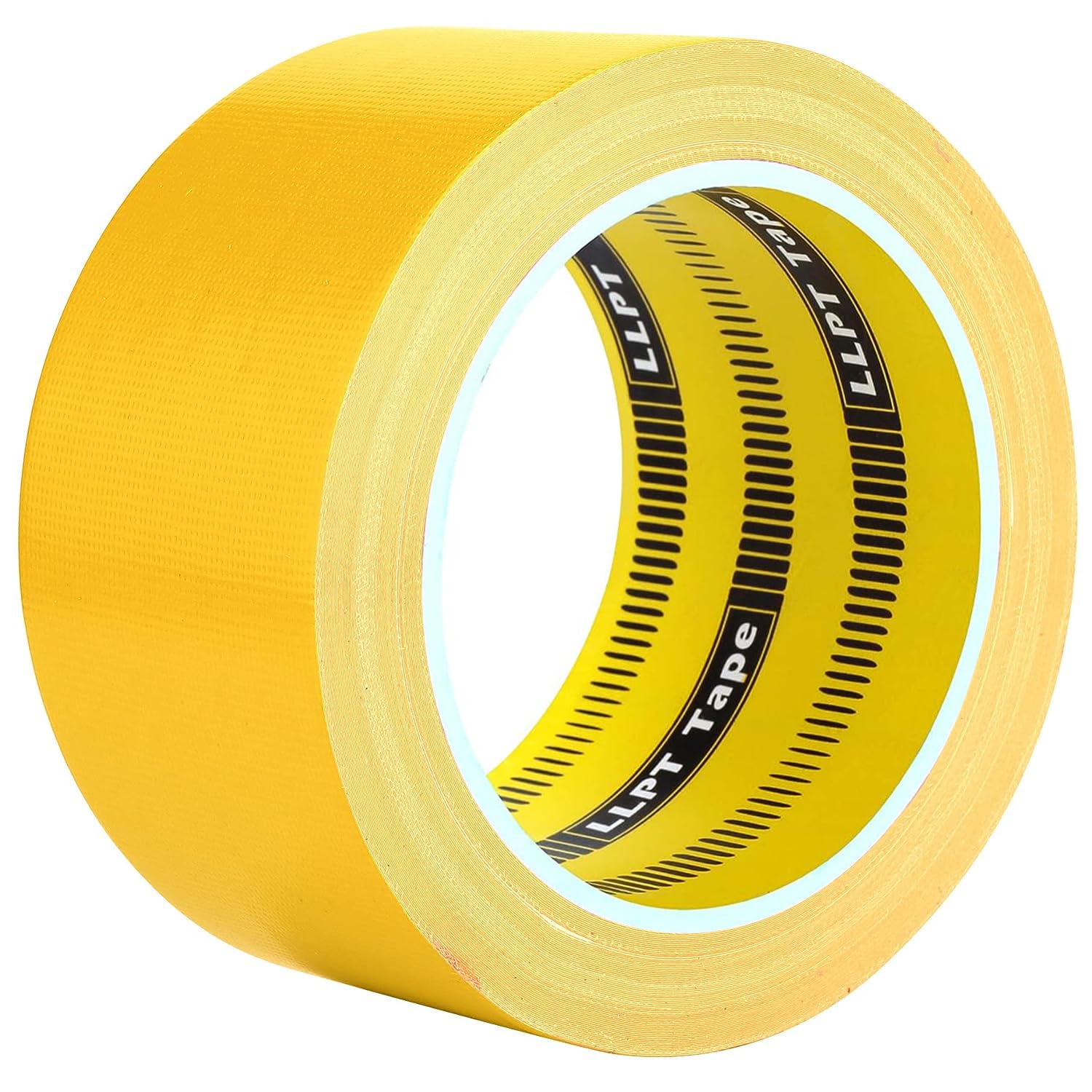 LLPT Duct Tape | 1 Pack Yellow | 50MM x 14M | Premium Color Fabric Gaffer Tape | Heavy Duty Waterproof Cloth Repair Tape | for DIY Indoor Outdoor Use (DT501YL) — image 1