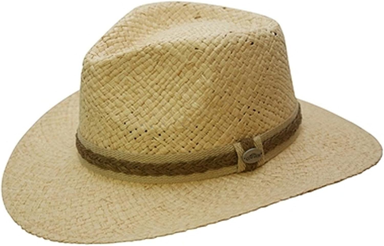 crushable raffia hat