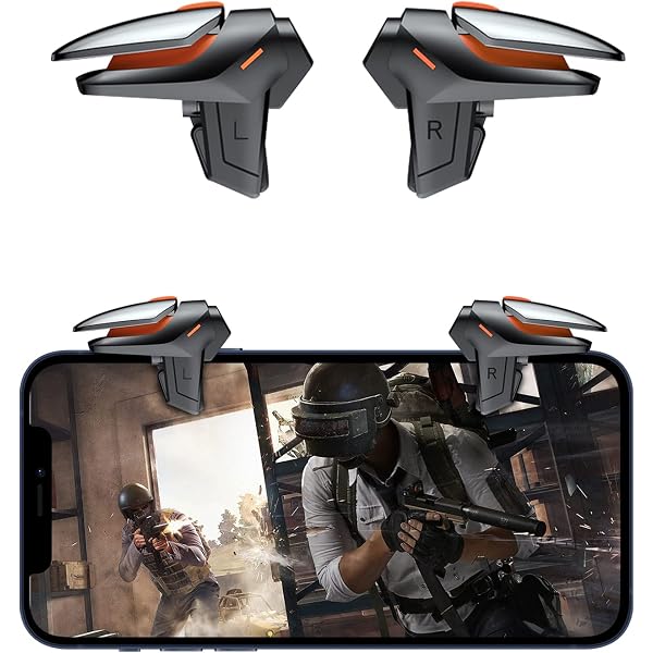 Lot De 2 Boutons De Tir/visée Pour Manette Mobile - 4 Pièces, Pour Jeux FPS Sur Smartphone