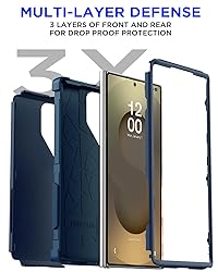 AICase for Samsung Galaxy S25 Ultra Case,3-Layer
