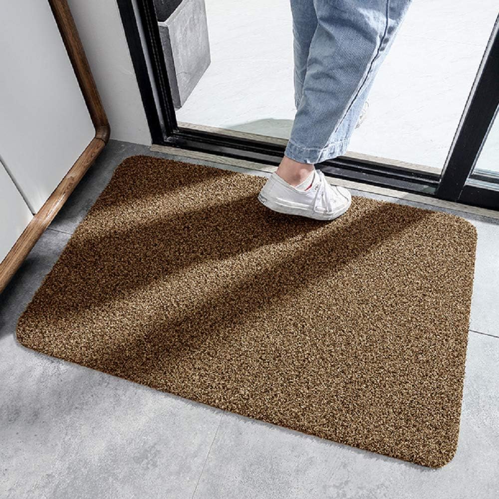 Kaptin 25"x16" Mud Dirt Trapper Door Mat Waterproof and