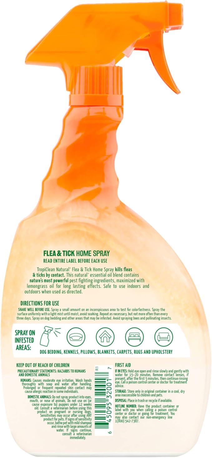 tropiclean natural flea and tick