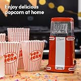 Gadgy Retro Hot Air Popcorn Machine Fat Free Healthy Snack Maker view 2