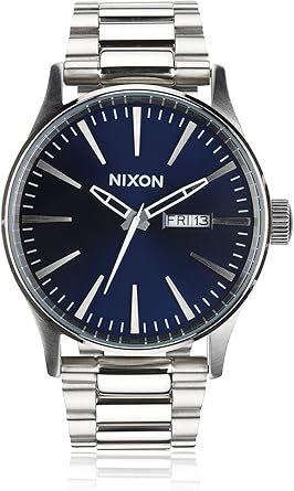 Nixon Reloj Analógico para Hombre de Cuarzo con Correa en Acero Inoxidable A356-1258-00