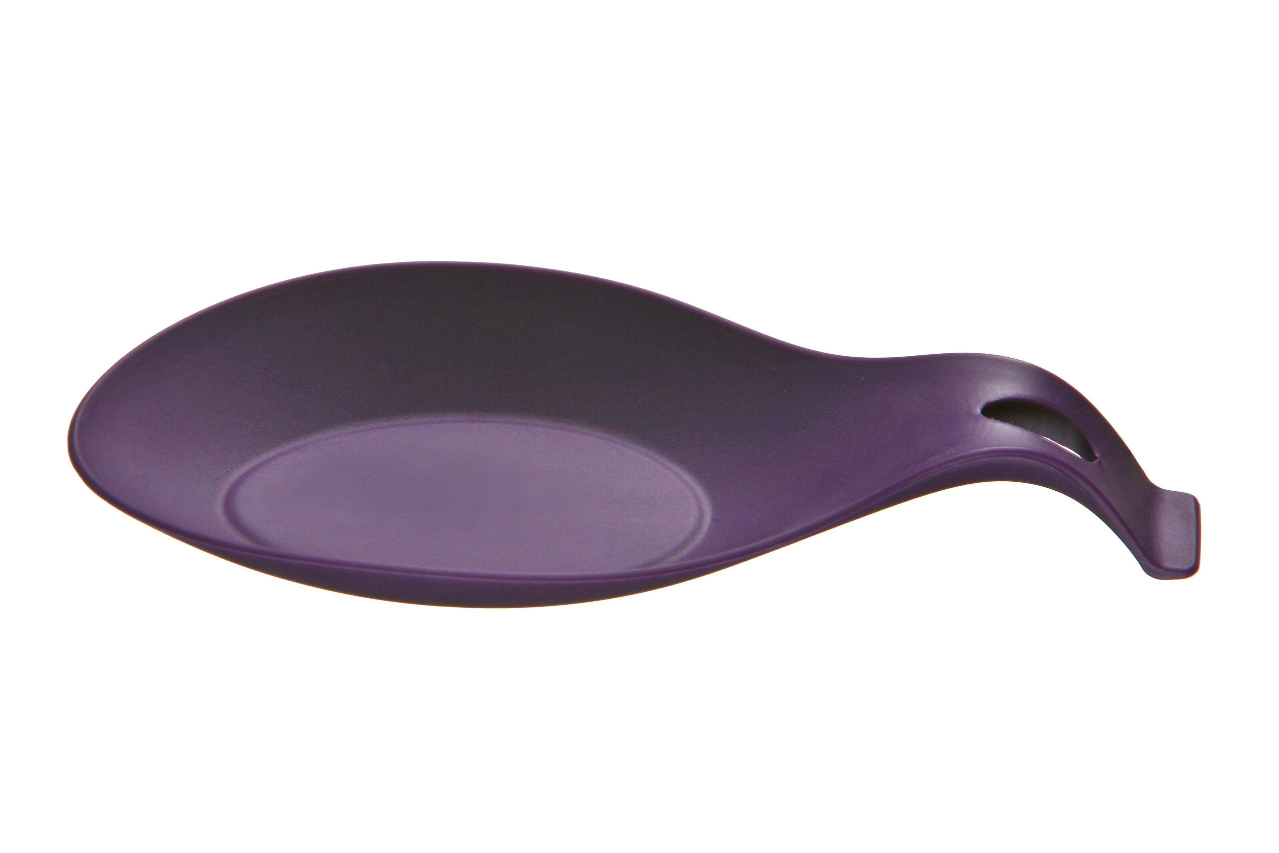 Premier Housewares 804925 Zing Silicone Spoon Rest - Purple , H2 x W24 x D14cm — image 1