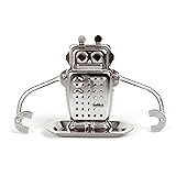 Kikkerland Robot Tea Infuser and Drip Tray