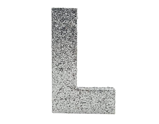 Primaflor - Ideen in Textil Glitter Styropor 3D Buchstaben Glitzer Buchstabe L 10cm Hoch Hochzeit Geburtstag Dekoration Party