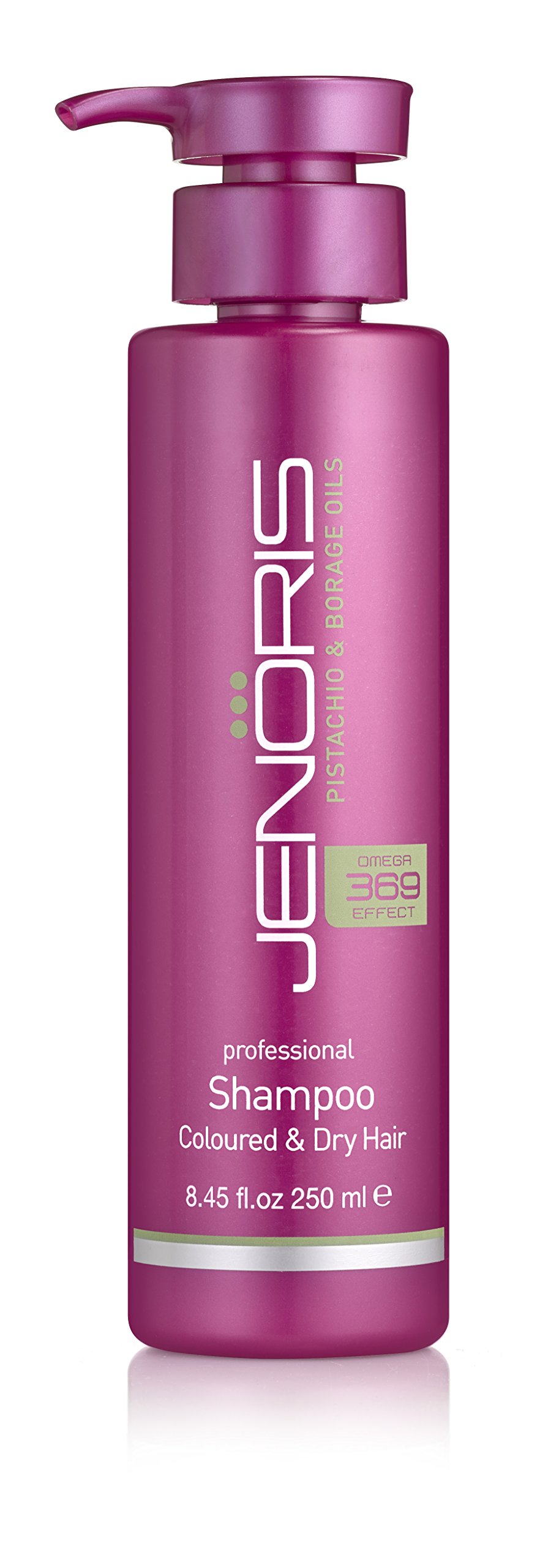 Jenoris Pistachio Shampoo for Coloured and Dry Hair 250 ml