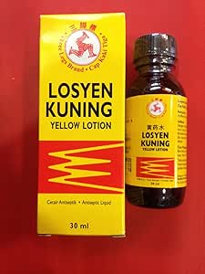 Three Legs Brand Losyen Kuning Yellow Lotion 30ml Health Household Amazon Com