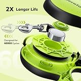 Pecute 5M Retractable Dog Lead Heavy Duty Chew-Proof Cable Reflective view 6