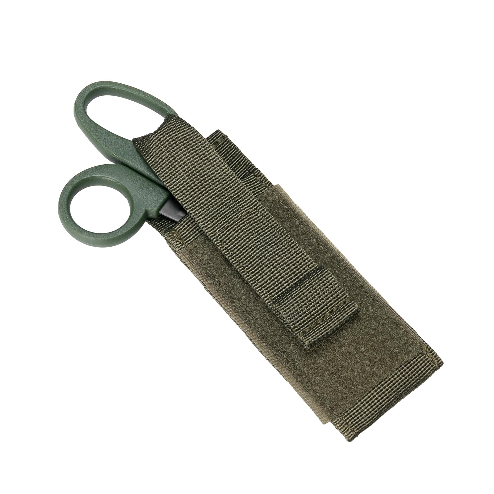 EXCELLENT ELITE SPANKER Tactics Scissors Tool EMT EMS Medical Shears Pouch Scissors Bag Hand Tools PouchEMS Medical Shears Pouch(Ranger Green)