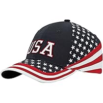 SLYNSHome Décorations de Fête du 4 Juillet Chapeau de Cowboy en Peluche Patriotique, Drapeau Américain Rouge Blanc Bleu Étoiles & Rayures Chapeau Cadeau d'Anniversaire Jour de l'Indépendance