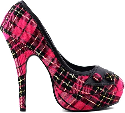 checkered heels