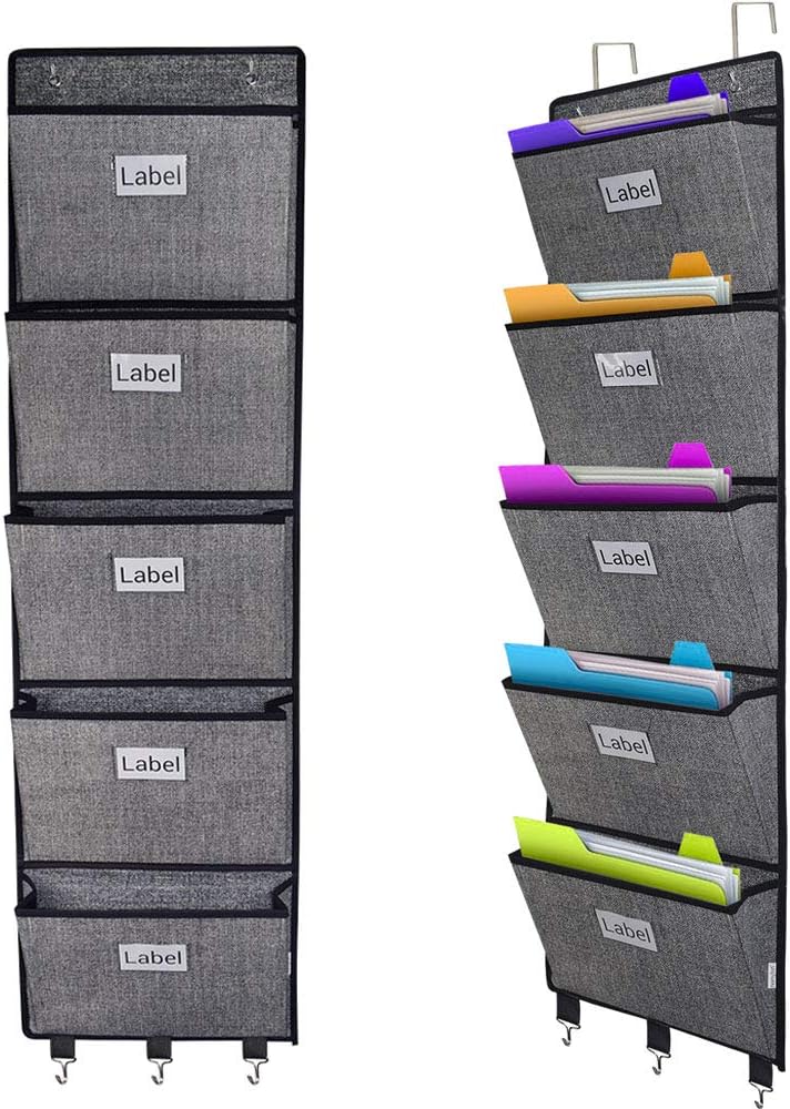 Over The Door File Organizer, Hanging 