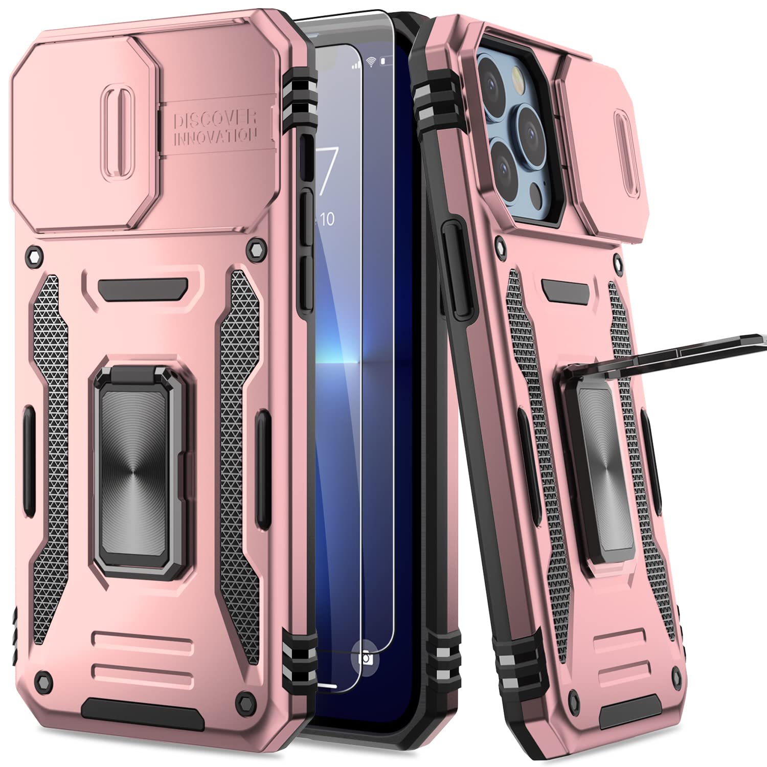 AUPAI for iPhone 13 Pro Max Case with Camera