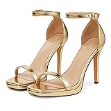 Elisabet Tang Women's 4.3 Inch Platform High Heeled