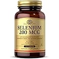 Solgar Selenium 200 mcg - 100 Tablets - Supports Antioxidant & Immune System Health - Non-GMO, Vegan, Dairy Free, Kosher - 100 Servings