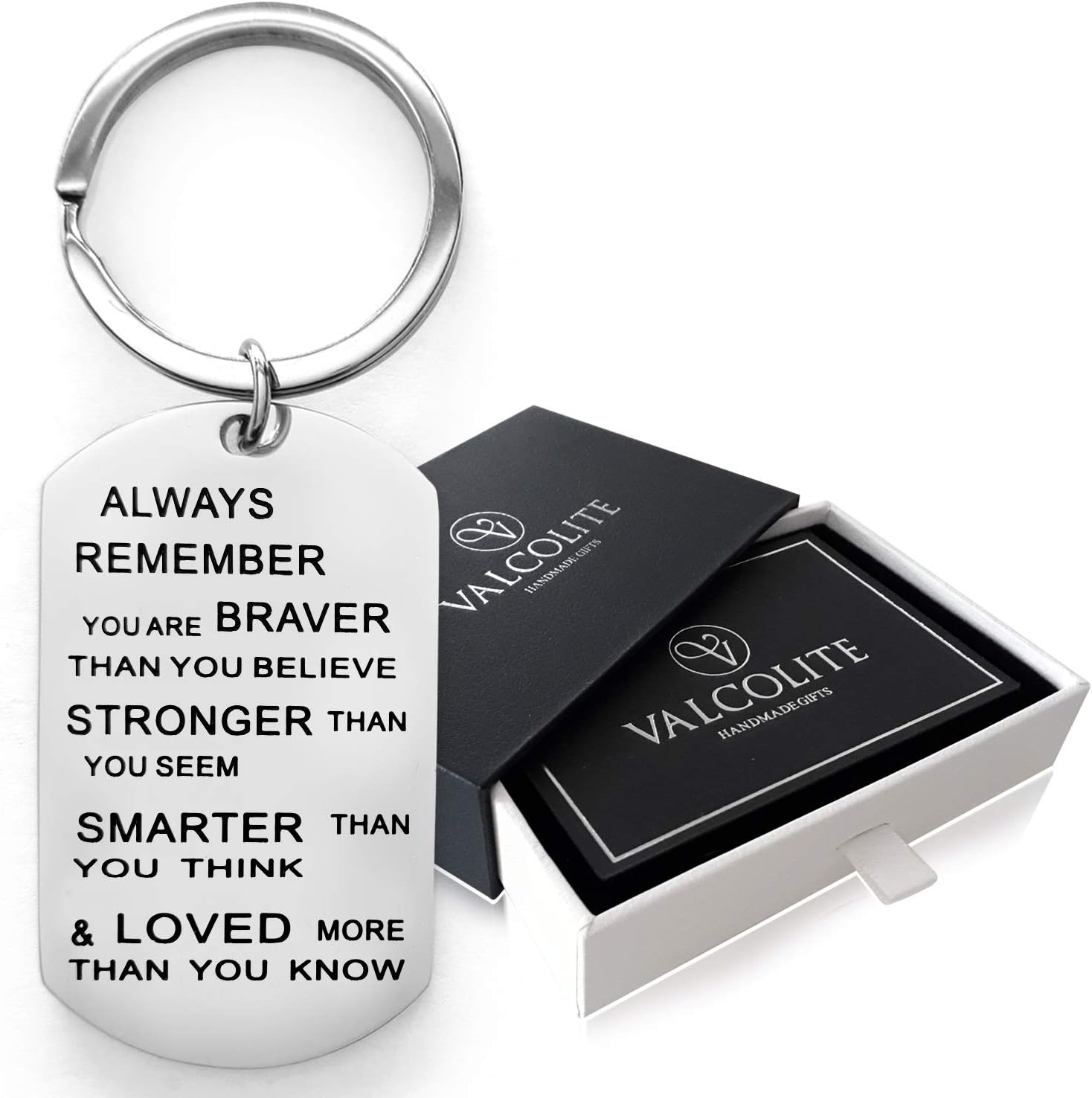 Key Chains by Valcolite โ Best Unique Inspirational Gifts for Women Men Birthday