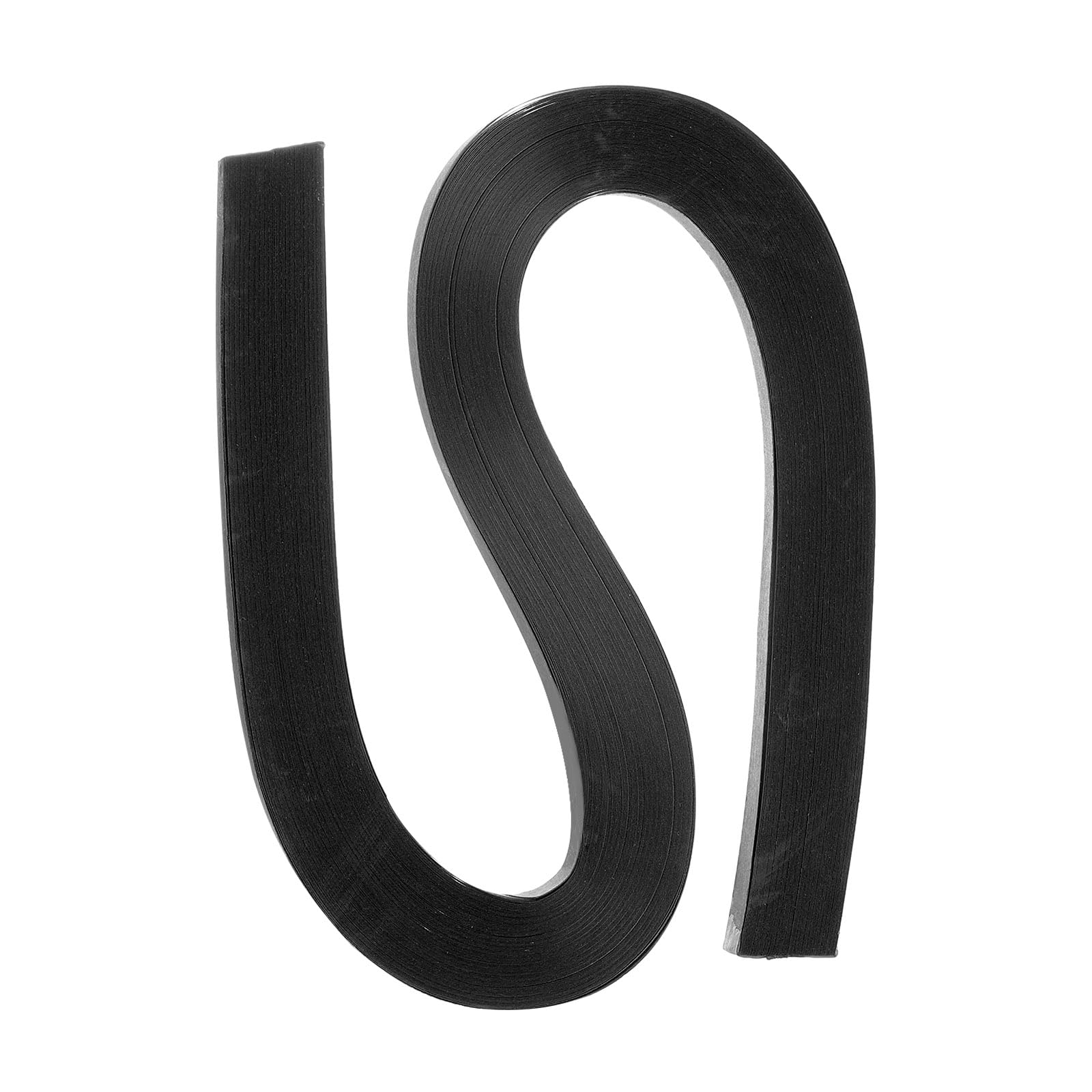 PATIKIL 120pcs Quilling Strips Paper 3/8"(10mm) 54cm Origami Paper Quilling Strip for Art DIY Hand Craft Christmas, Black