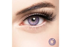 LIBRUVER Colored Contact Organizer Storage Case Remover Ⅱ Purple