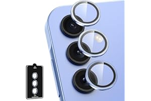Avocase for Samsung Galaxy A15 5G Camera Lens Protector, Individual Metal Ring Tempered Glass Lens Cover, [Strong Adsorption] Scratch Resistant Ultra-Thin HD Clear Lens Cover, 1 Set-Blue