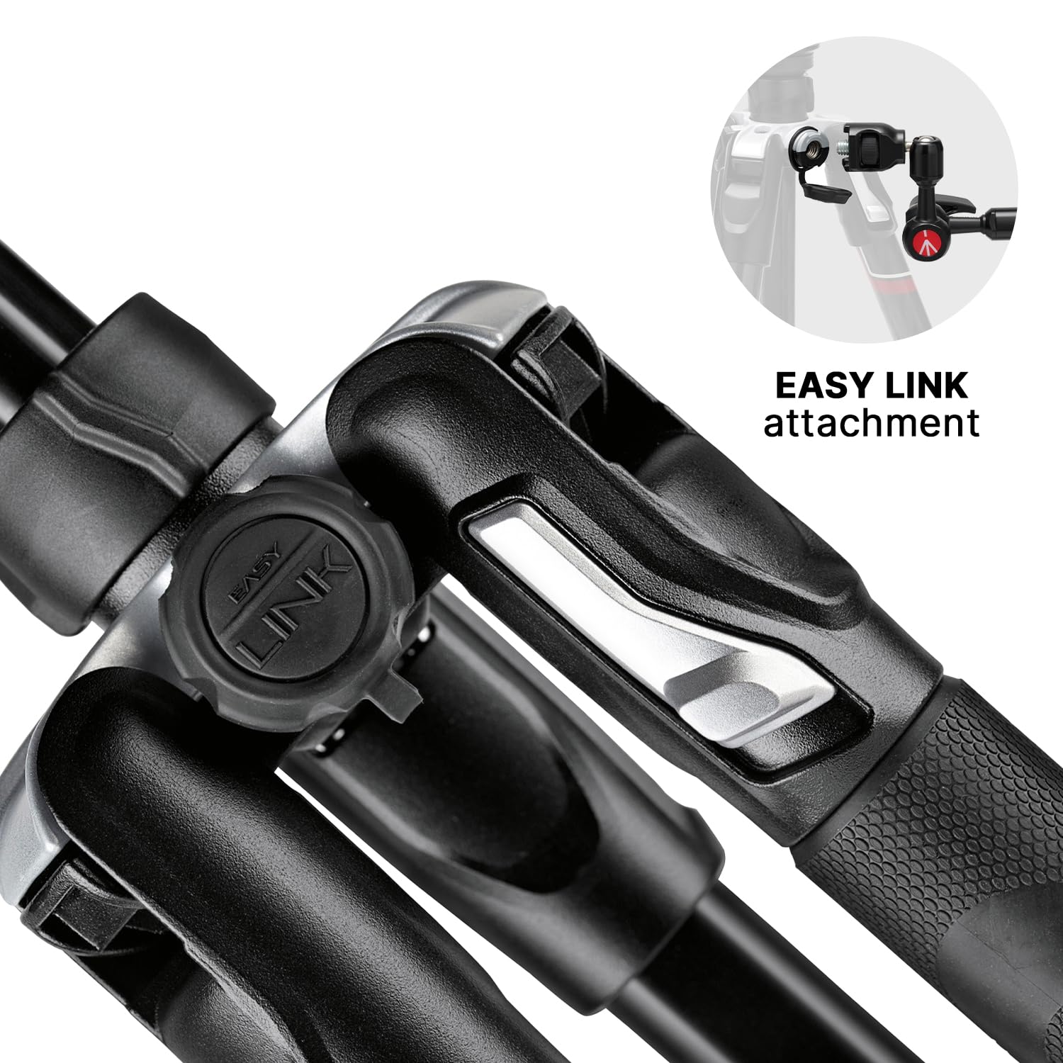 Manfrotto Befree Advanced Camera Tripod with Lever Closure, Portable and Compact Travel Tripod Kit with Ball Head, Aluminum Tripod for DSLR Reflex and Mirrorless Cameras, Camera Accessories