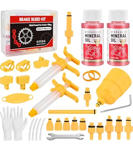 Amazon.com: BleedZone SRAM DB8 Brake Bleed Kit with Maxima Mineral