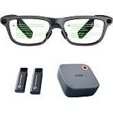 inmo GO3 AI Translastion Smart Glasses, Teleprompter AR Glasses with Camera | 98+Languages Translation|Two-Way Translation|Photo Translation|Teleprompter|AI Notes